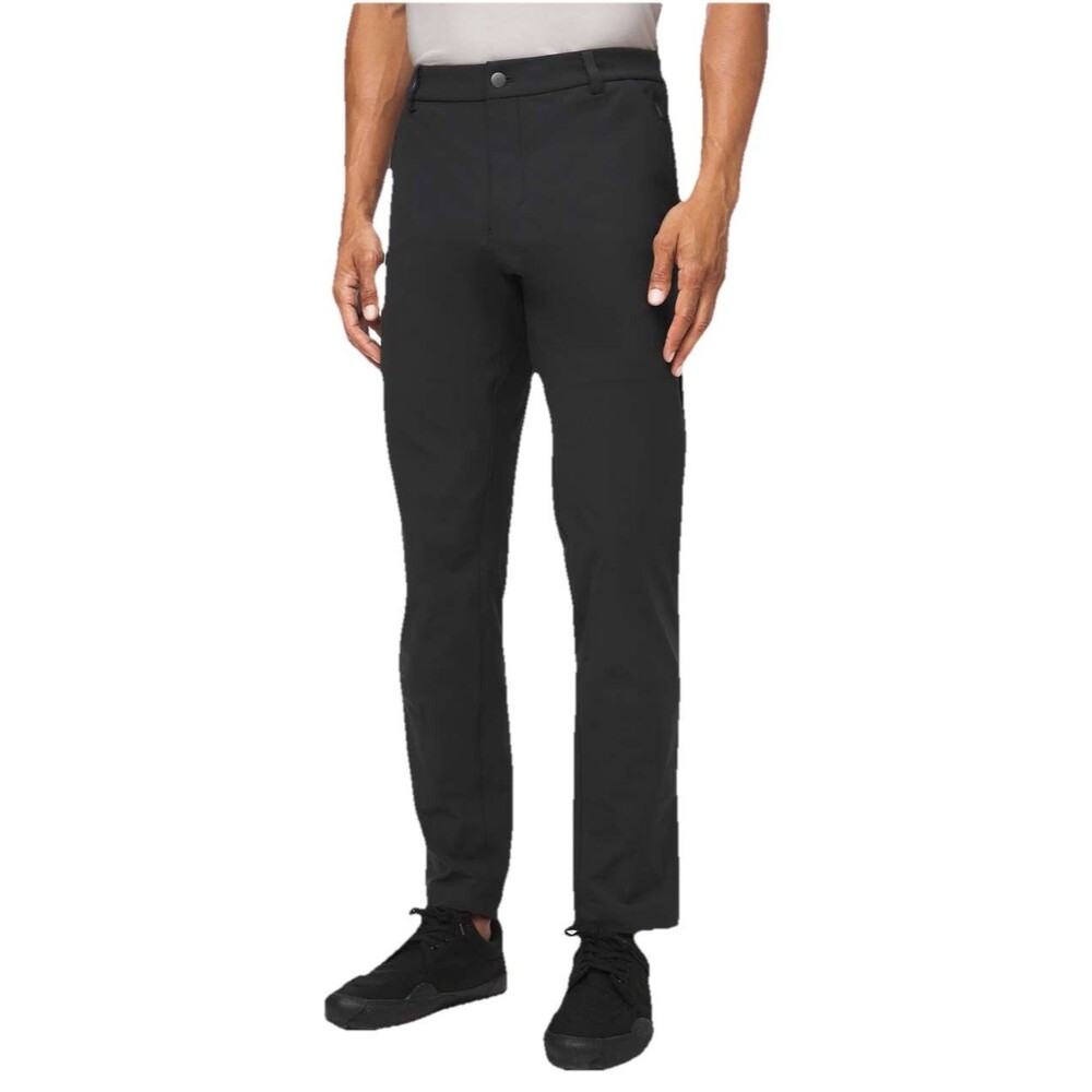 Lululemon Men’s Commission Pants 30” Warpstreme Gray Black Obsidian Size 32